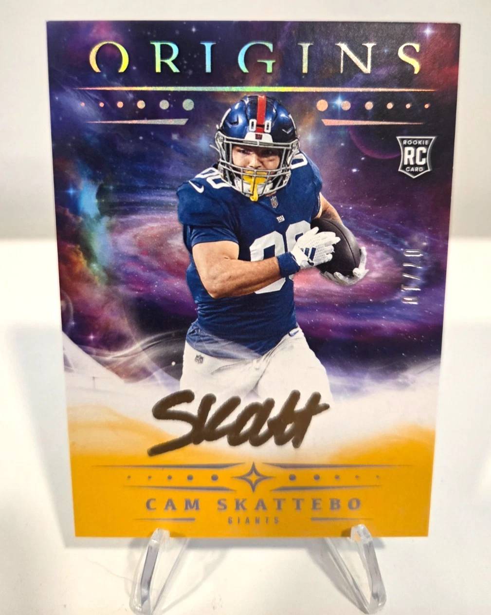 CAM SKATTEBO ROOKIE CARD CAM SKATTEBO RC 2025 Panini Donruss ?RATED ROOKIE #302 New  main image 3