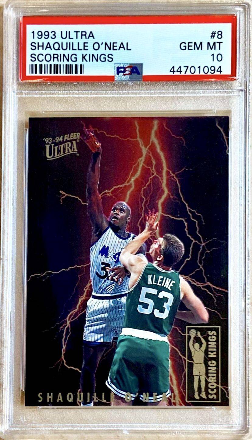 shaquille o'neal rare cards Amazon.com: Shaquille O'Neal Rookie Card 1992-93 Upper Deck #1 PSA 7 :  Collectibles & Fine Art main image 0