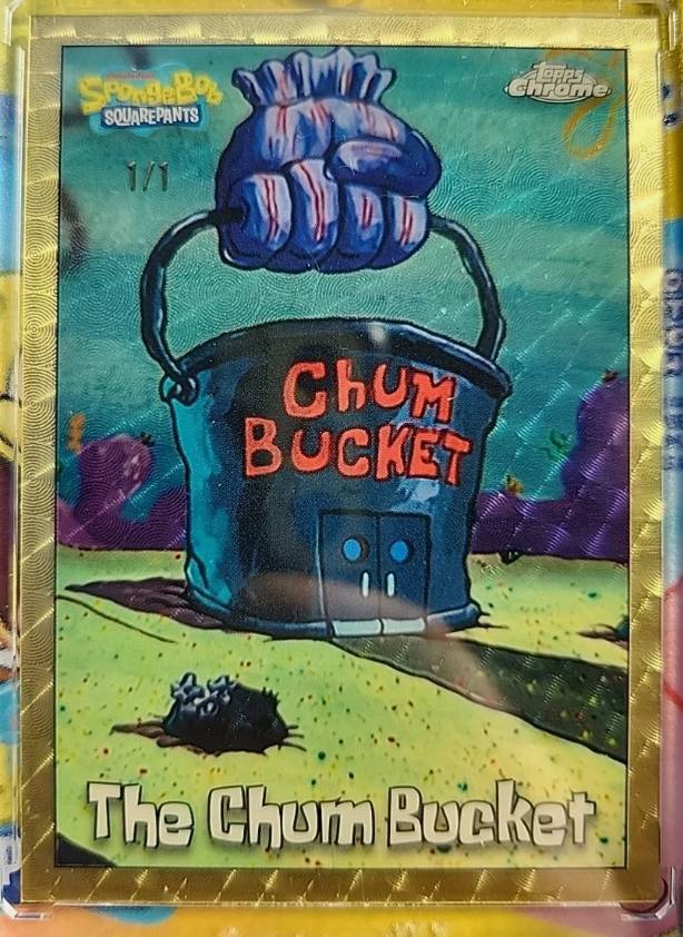 card binder purple 2025 Topps Chrome SpongeBob 25th Anniversary
