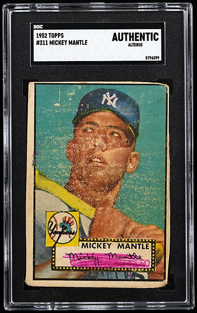 The Coolest Card in 1952 Topps (and It's Not Mantle)