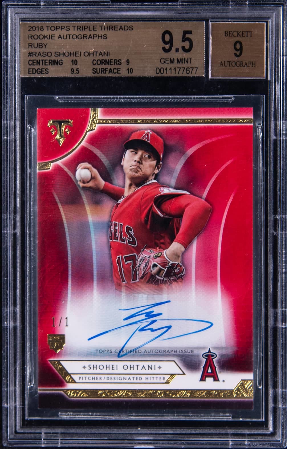 1/1 クリスチャン・イエリッチ Topps Triple Threads 1/1 クリスチャン・イエリッチ Topps Triple Threads