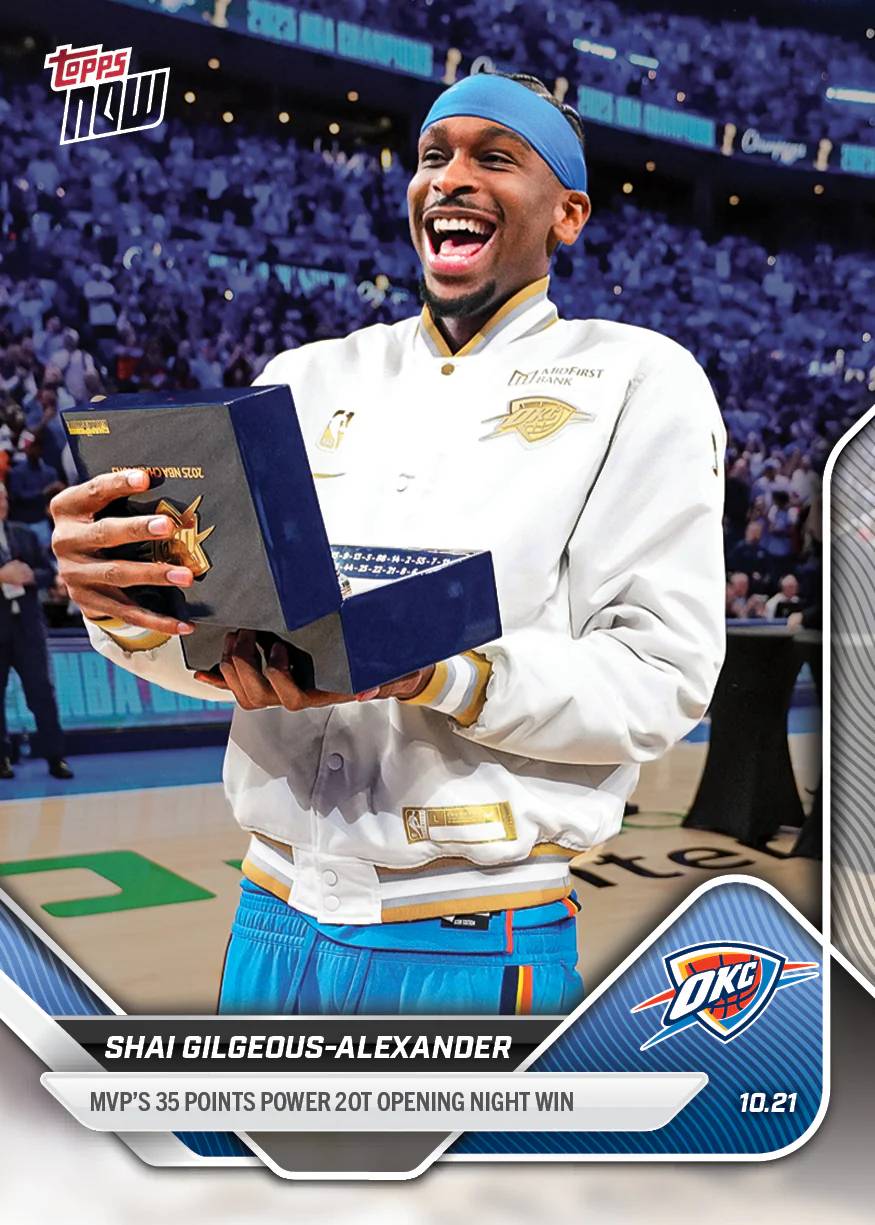 Topps releases its first-ever Topps Now licensed basketball cards