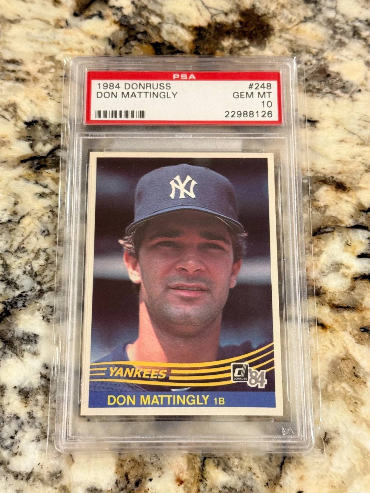Key cards of Don Mattingly
