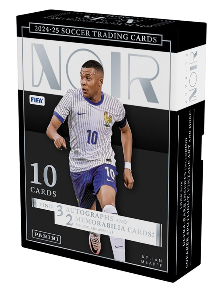 Panini Noir Soccer returns: Previewing amazing cards to chase