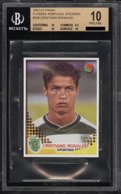 The 3 most expensive Ronaldo soccer cards The 3 most expensive Ronaldo soccer cards