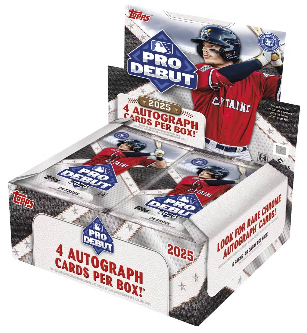 New release of 2025 Topps Pro Debut Baseball coming Wednesday