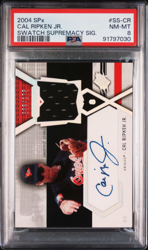 Three essential Cal Ripken Jr. autographed baseball cards