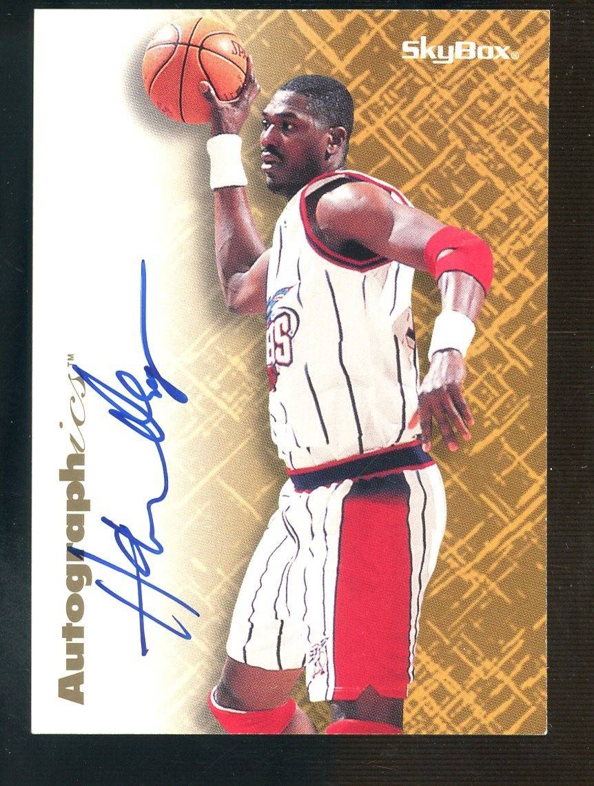 rare hakeem olajuwon cards 1995 Fleer Basketball Card (1995-96) #329 : Collectibles & Fine Art 1999-2000 Finest Gold Refractors #29