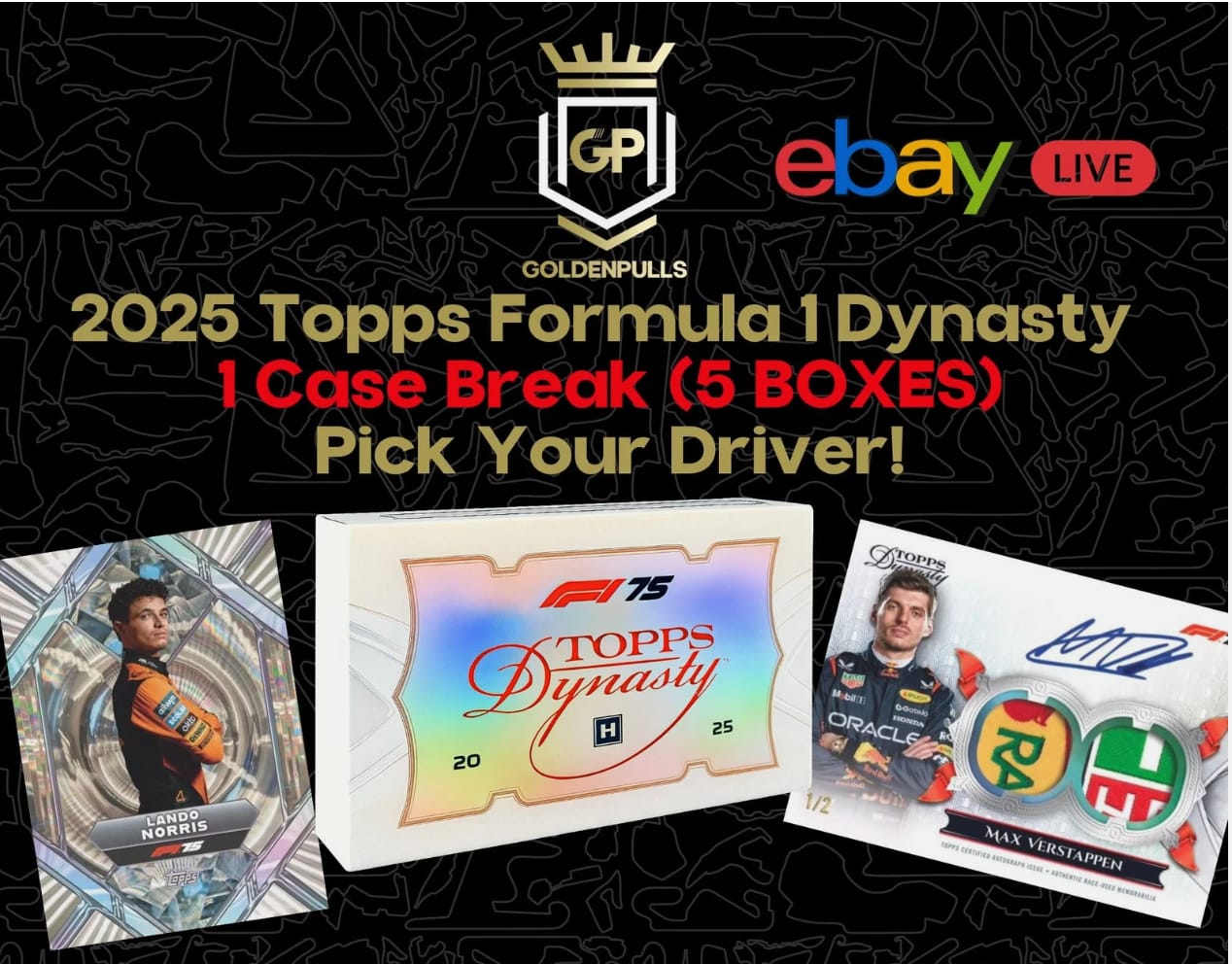 2025 Topps Dynasty Formula 1 Celebrates the Diamond Anniversary of