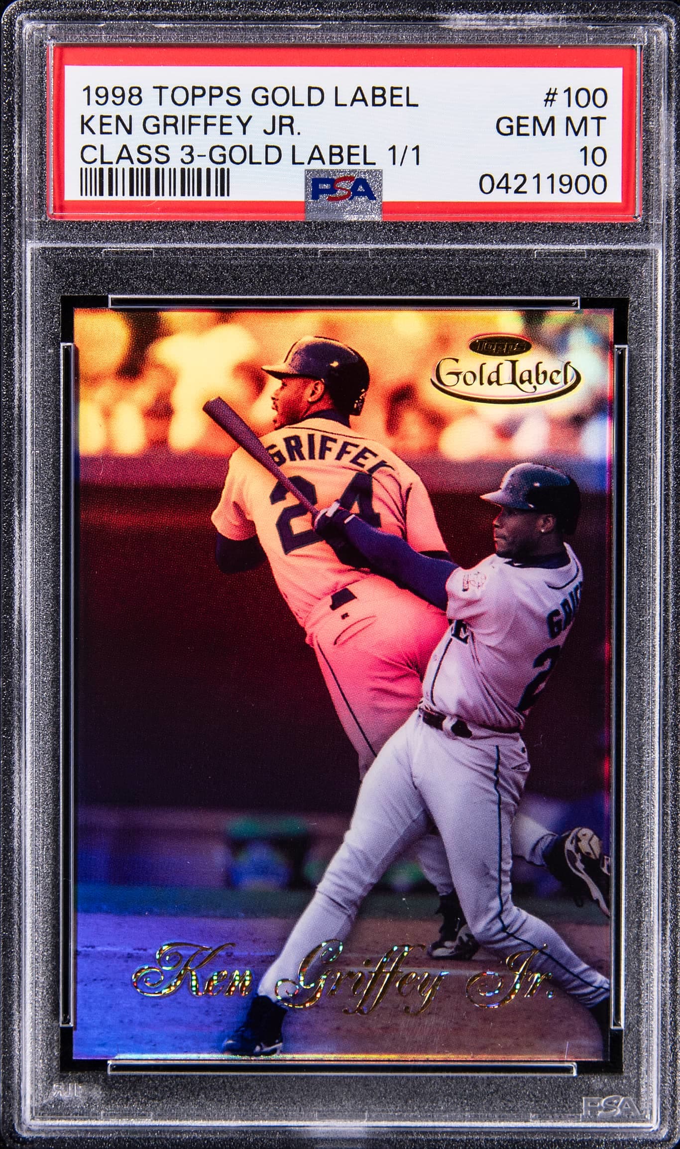 Rare Ken Griffey Jr. Card Sets Topps Record