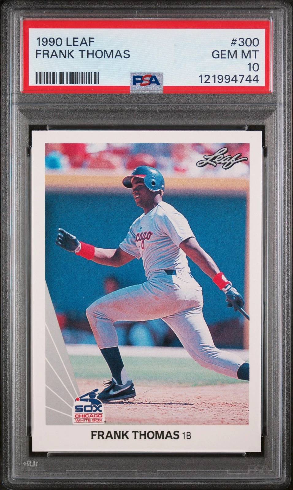 rare frank thomas cards 1990 Topps Frank Thomas Rookie Baseball Error Card #414 main image 0