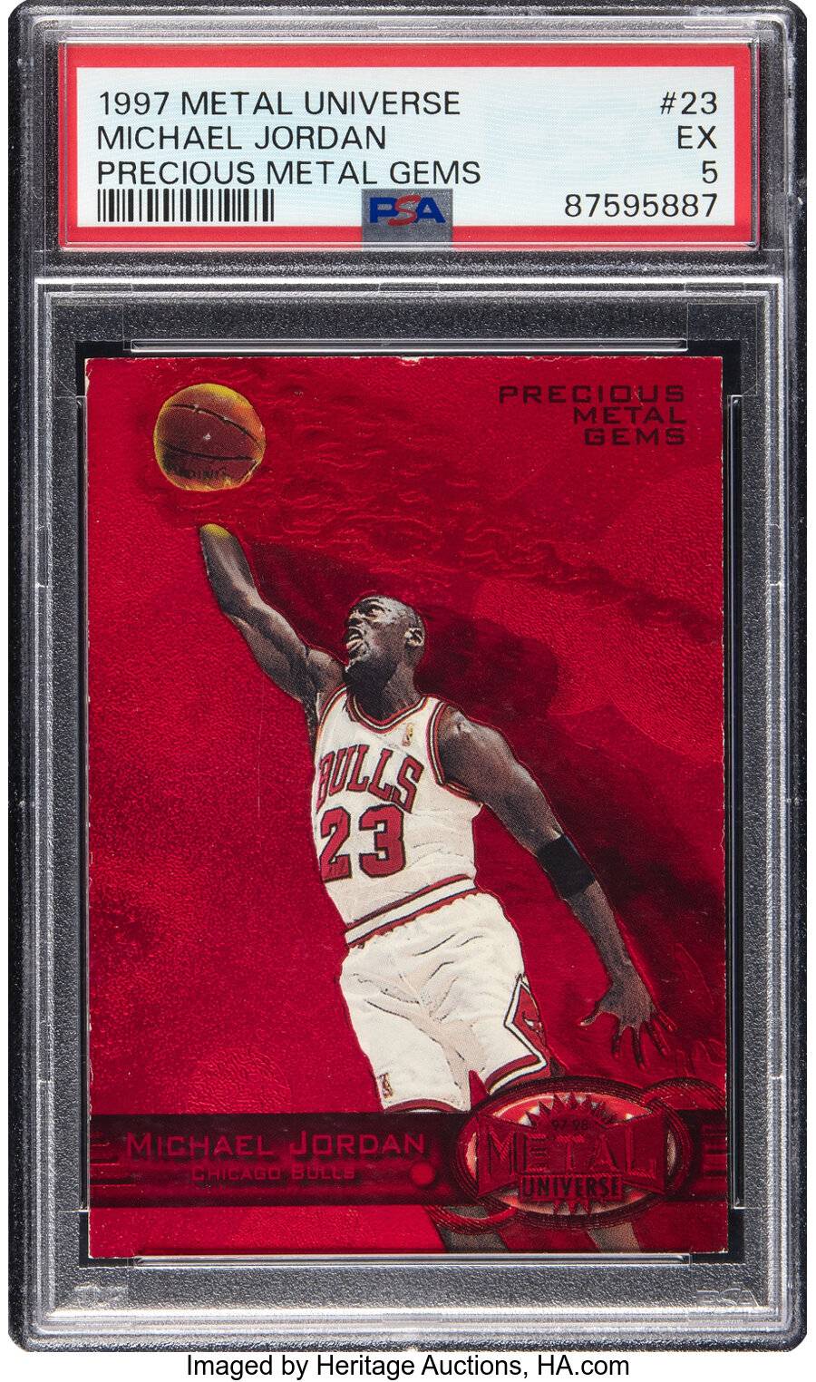 Michael Jordan Insert in rare company, card takes over The Hobby
