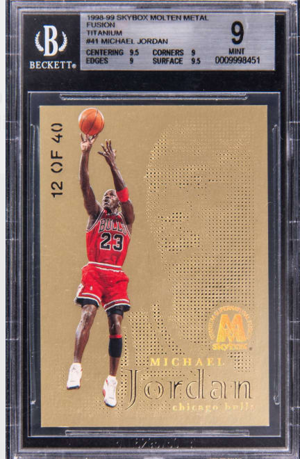 Michael Jordan Insert in rare company, card takes over The Hobby