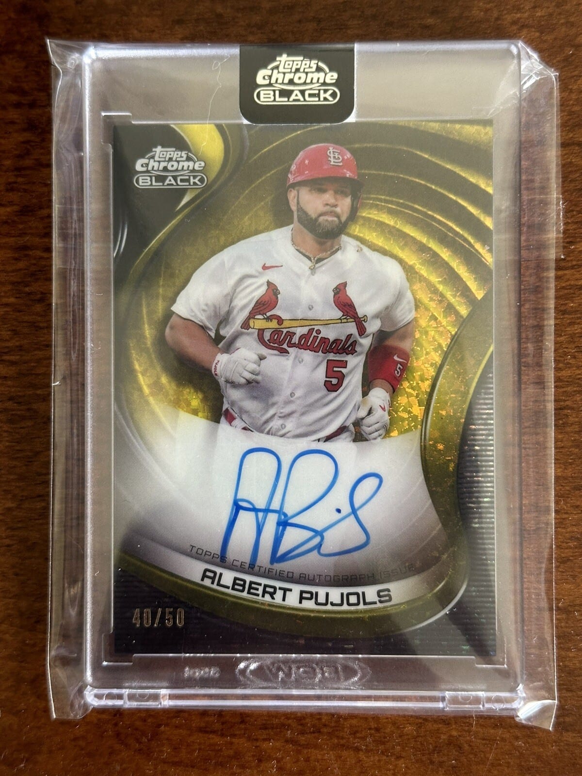 4 Key cards for Albert Pujols collectors