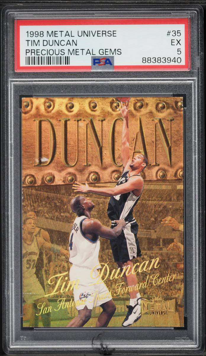 Tim Duncan's Best Cards As Rare PMGs Hit The Market