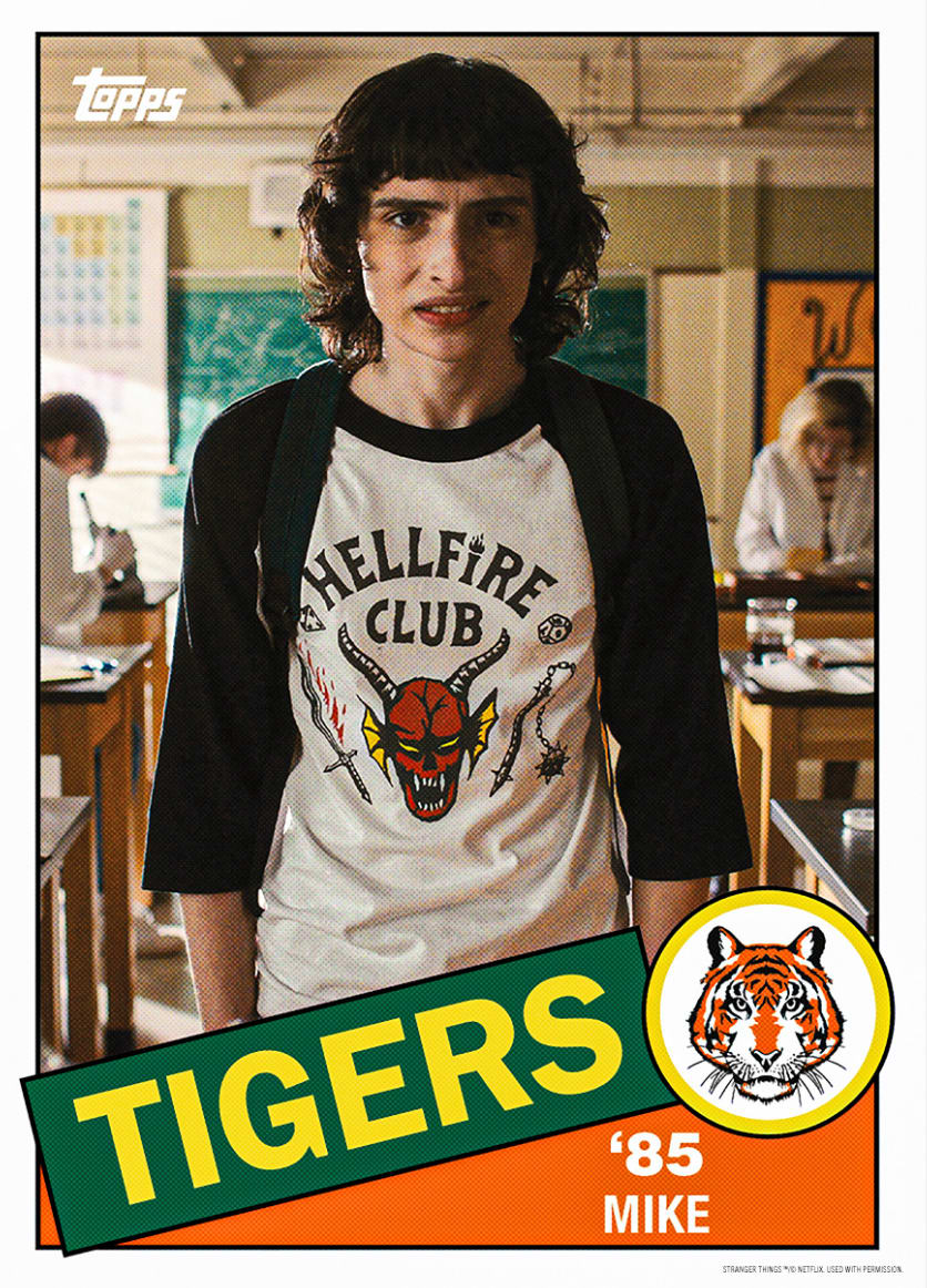 topps ストレンジャーシングス　イレブン ストレンジャーシングス カード topps Netflix エル イレブン ③