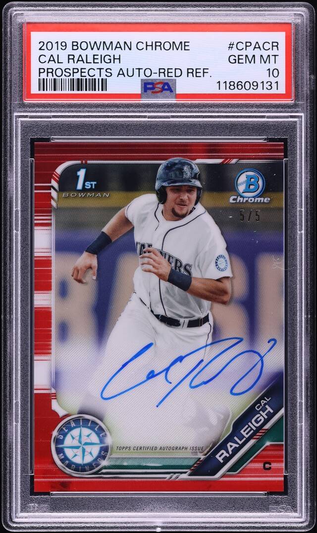 Cal Raleigh Top Card Sales and What to Expect in 2026