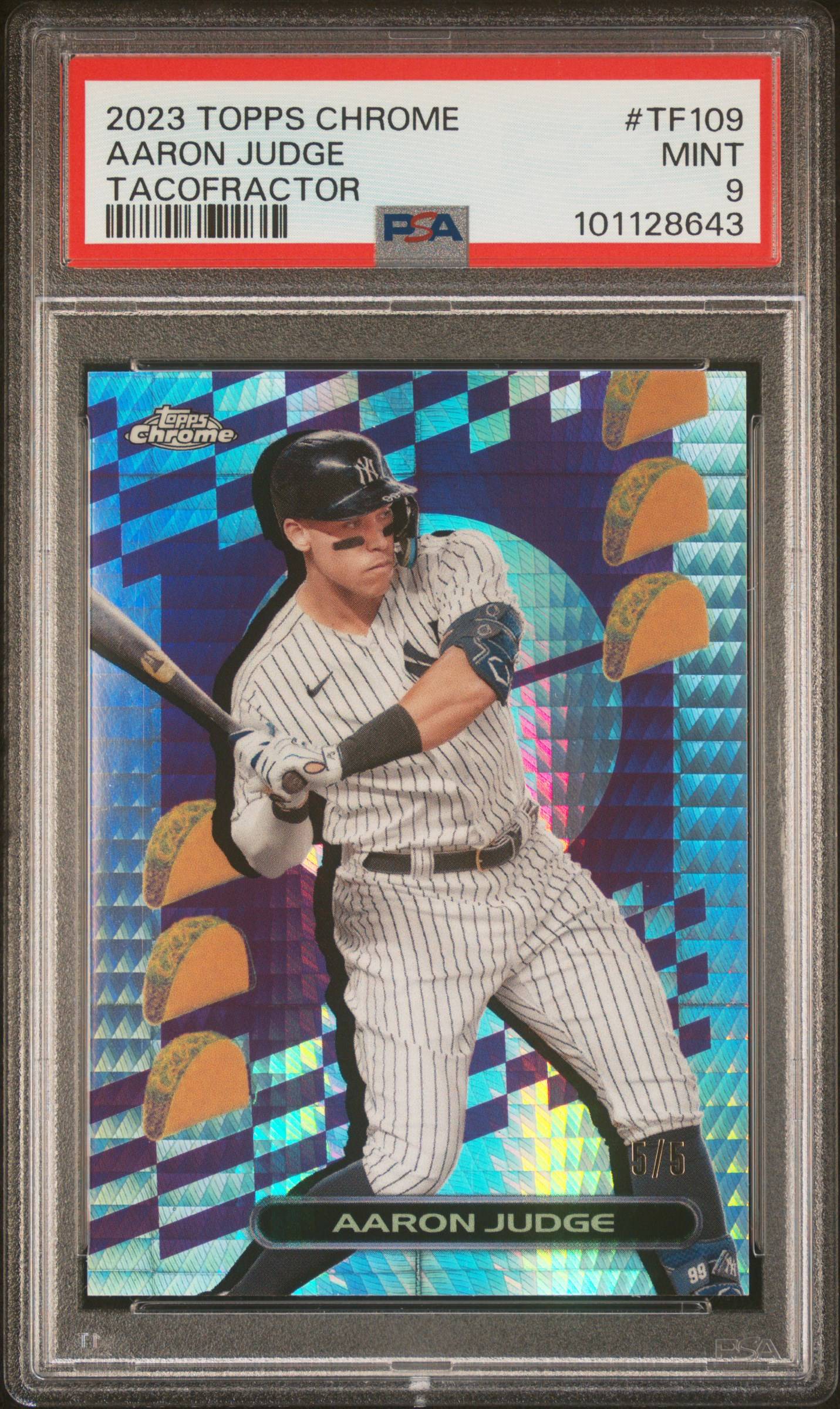 Aaron Judge Tacofractor vs Frozenfractor - Rare Insert Cards to Chase