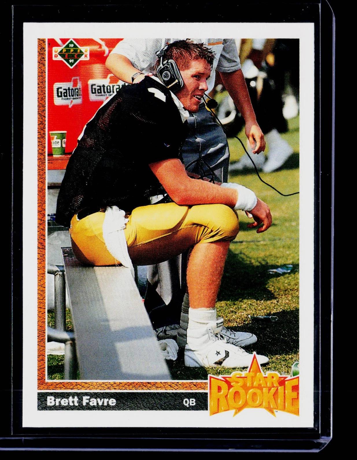 1991 Wild Card Brett Favre: "1000" Stripe PSA 10 RC Sets New Record 1991 Wild Card Brett Favre: "1000" Stripe PSA 10 RC Sets New Record