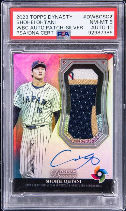 shohei ohtani graded card 2024 Topps 50/50 - Shohei Ohtani - #46 - HR #28 - LA Dodgers main image 0