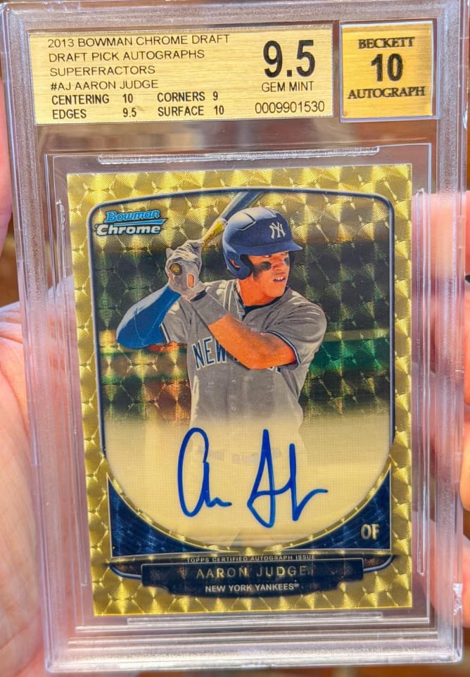 Aaron Judge Superfractor