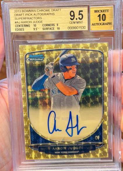 Ohtani, Judge and The New Top 5 Most Expensive Modern Day Baseball Card Sales Ohtani, Judge and The New Top 5 Most Expensive Modern Day Baseball Card Sales