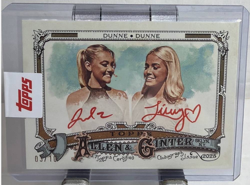 Griffin Dunne サインカード　1/1 Livvy Dunne 1/1 Auto Card Surges—Is Paul Skenes a Bidder?