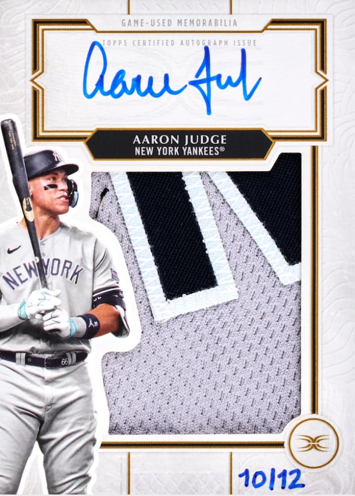 2025 Topps Definitive Collection Baseball: Judge, Ohtani, and