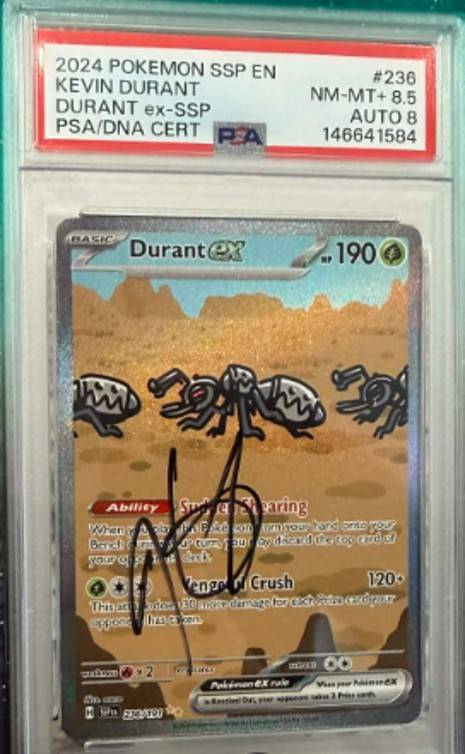 The Wildest Kevin Durant Pokmon Crossover Card Is Going Viral