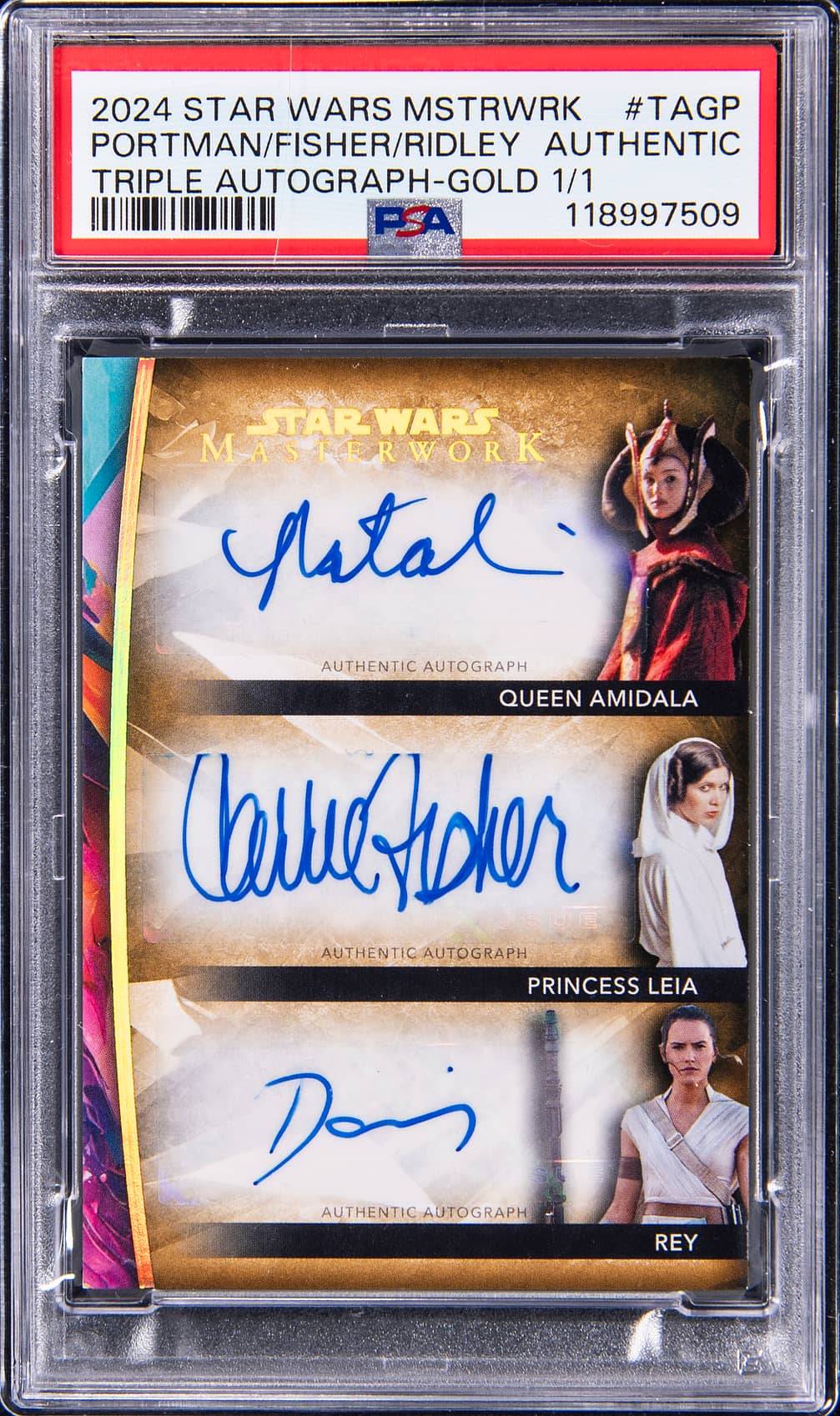 The Most Unique Star Wars Autograph Cards in the Galaxy