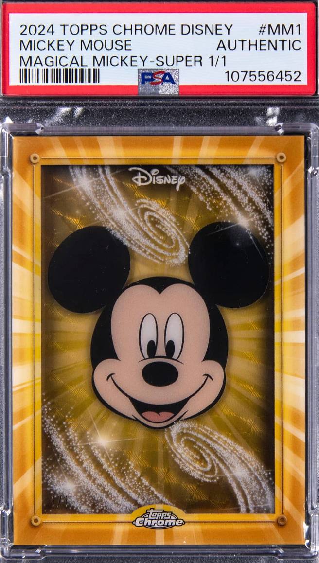 Disney Cards Are Surging, from 1930s Mickey to Modern 1/1s
