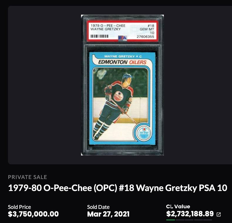 1979 Wayne Gretzky Rookie Card Sets New Record Sale 1979 Wayne Gretzky Rookie Card Sets New Record Sale