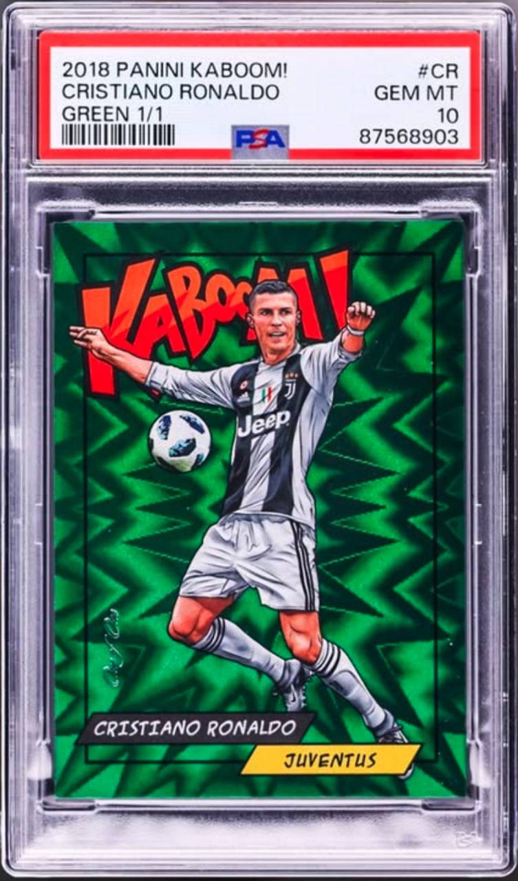 Ronaldo Kaboom! Card Sale Sets Two All-Time Records Ronaldo Kaboom! Card Sale Sets Two All-Time Records