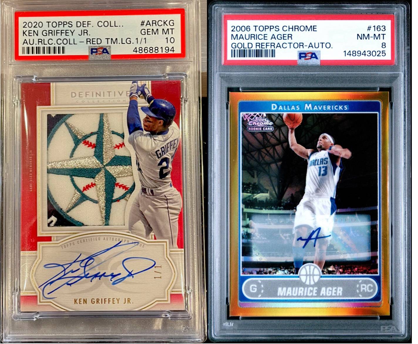 The Top 5 Autographed Ken Griffey Jr. Baseball Cards