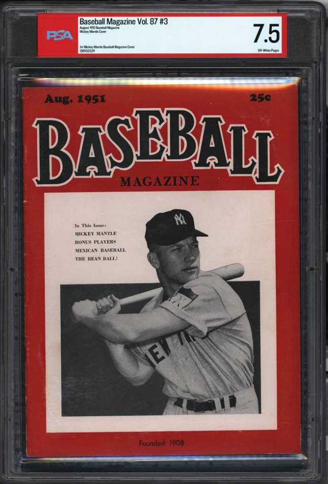 The Top 5 Iconic and Valuable Graded Baseball Magazines