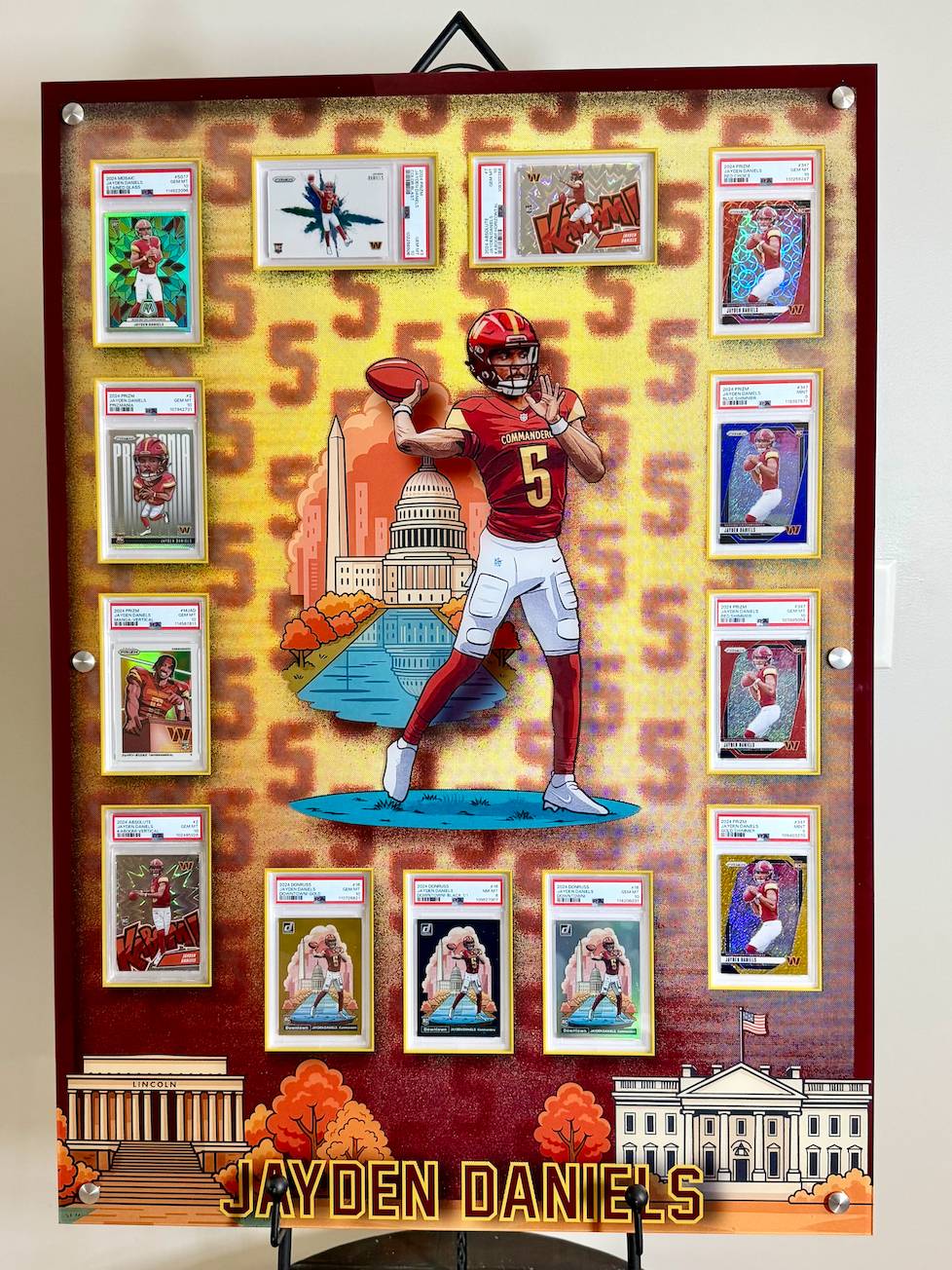 custom graded sports cards Personalized Cards, Name Graded Football Card with Photo Picture, Sport Trading for Kids Men Women Players ( Football) : Sports & Outdoors The ideal card height is 6 12 Graded Card Display -
