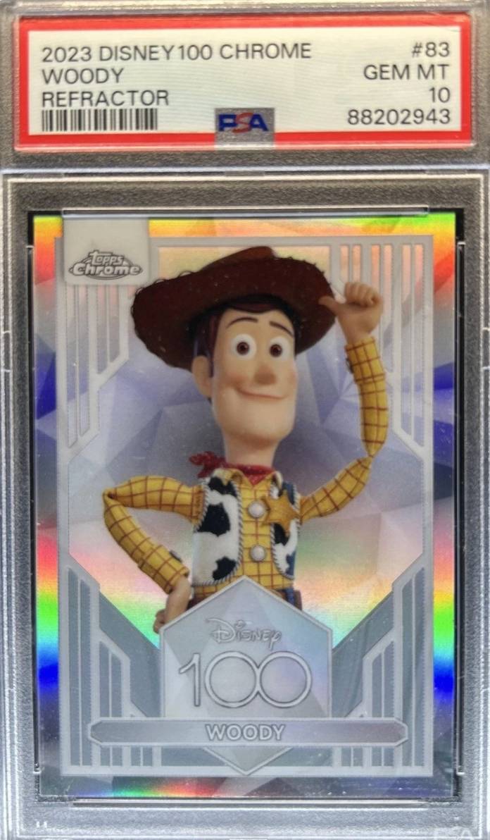 Why Collectors Are Chasing 2023 Topps Chrome Disney 100