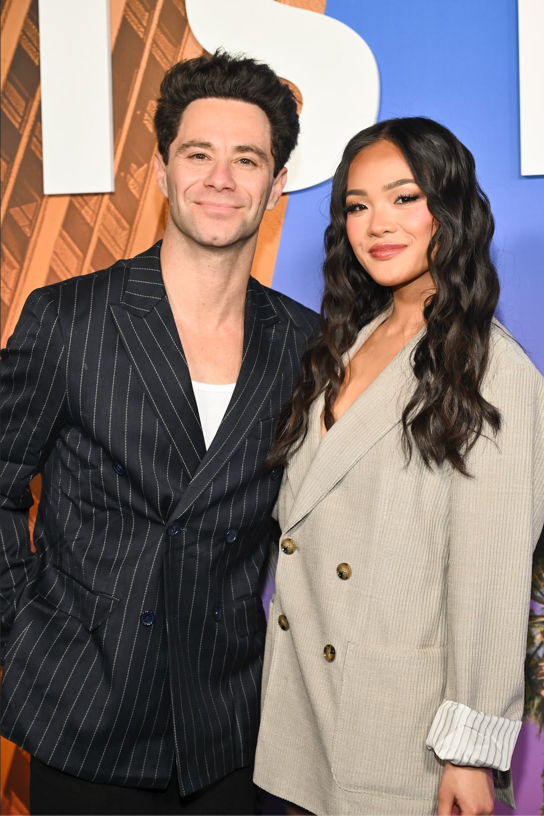 Sasha Farber and Jenn Tran stand side by side in Los Angeles, California.
