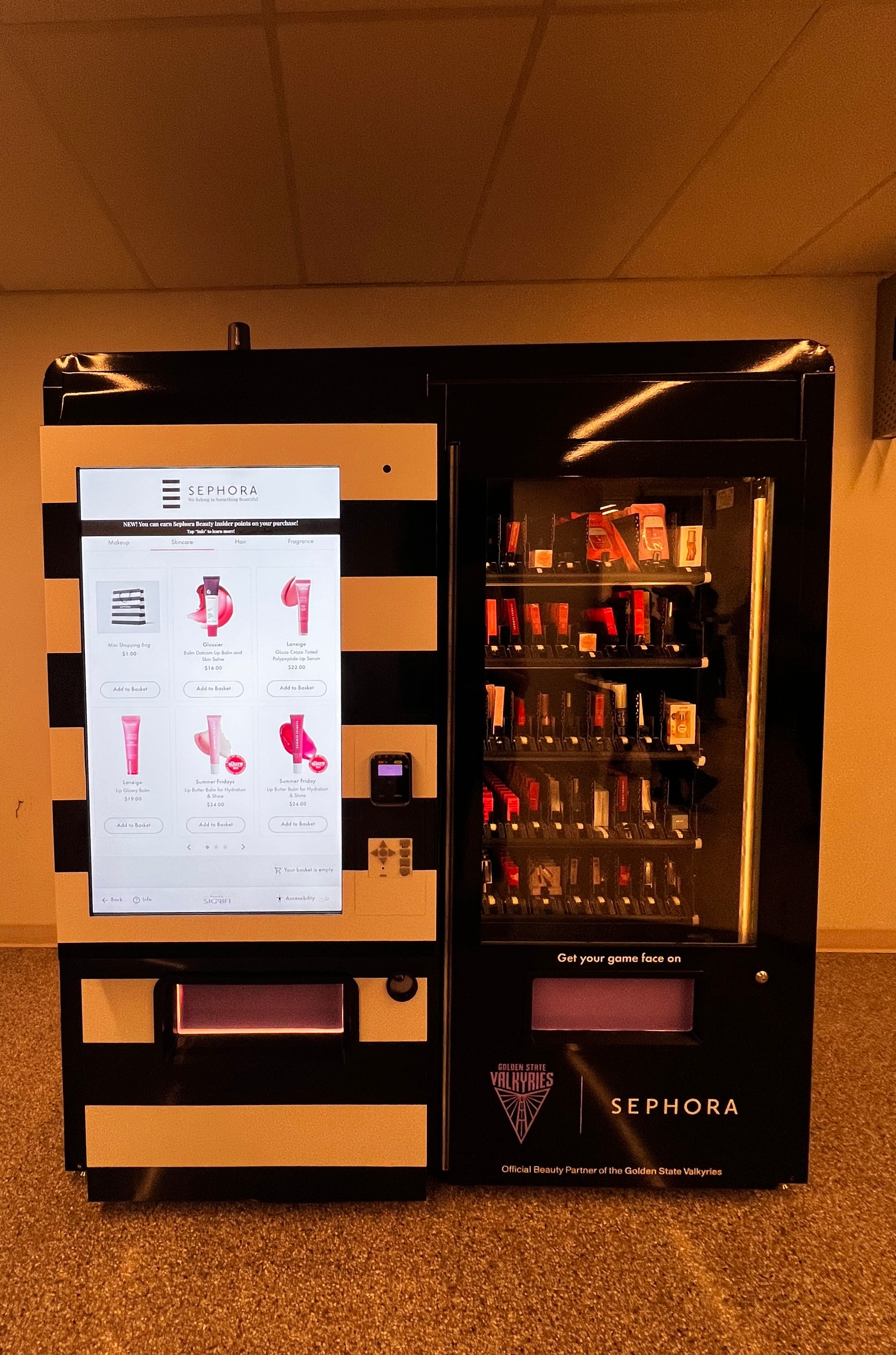 Sephora vending machine