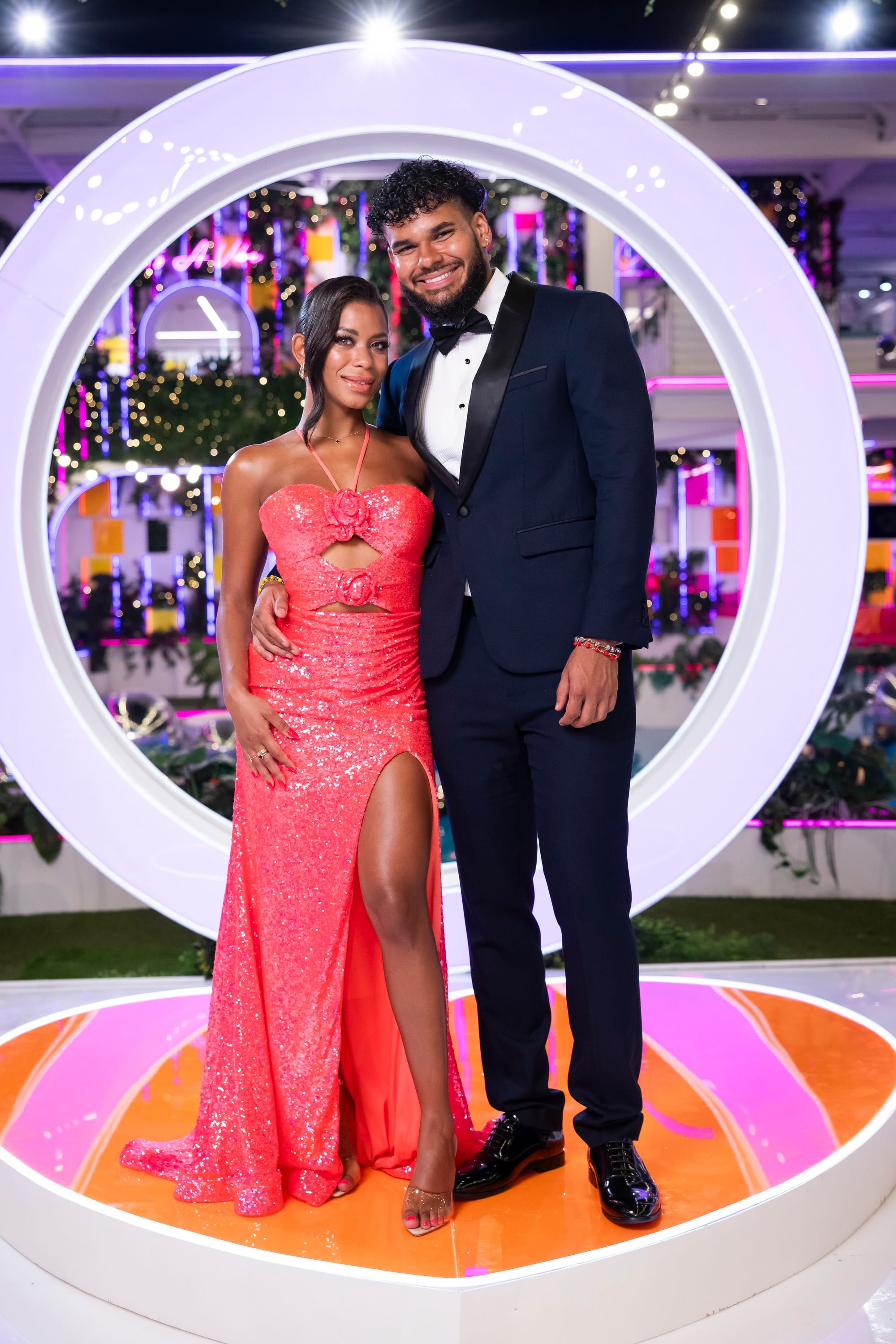 Amaya Espinal and Bryan Arenales