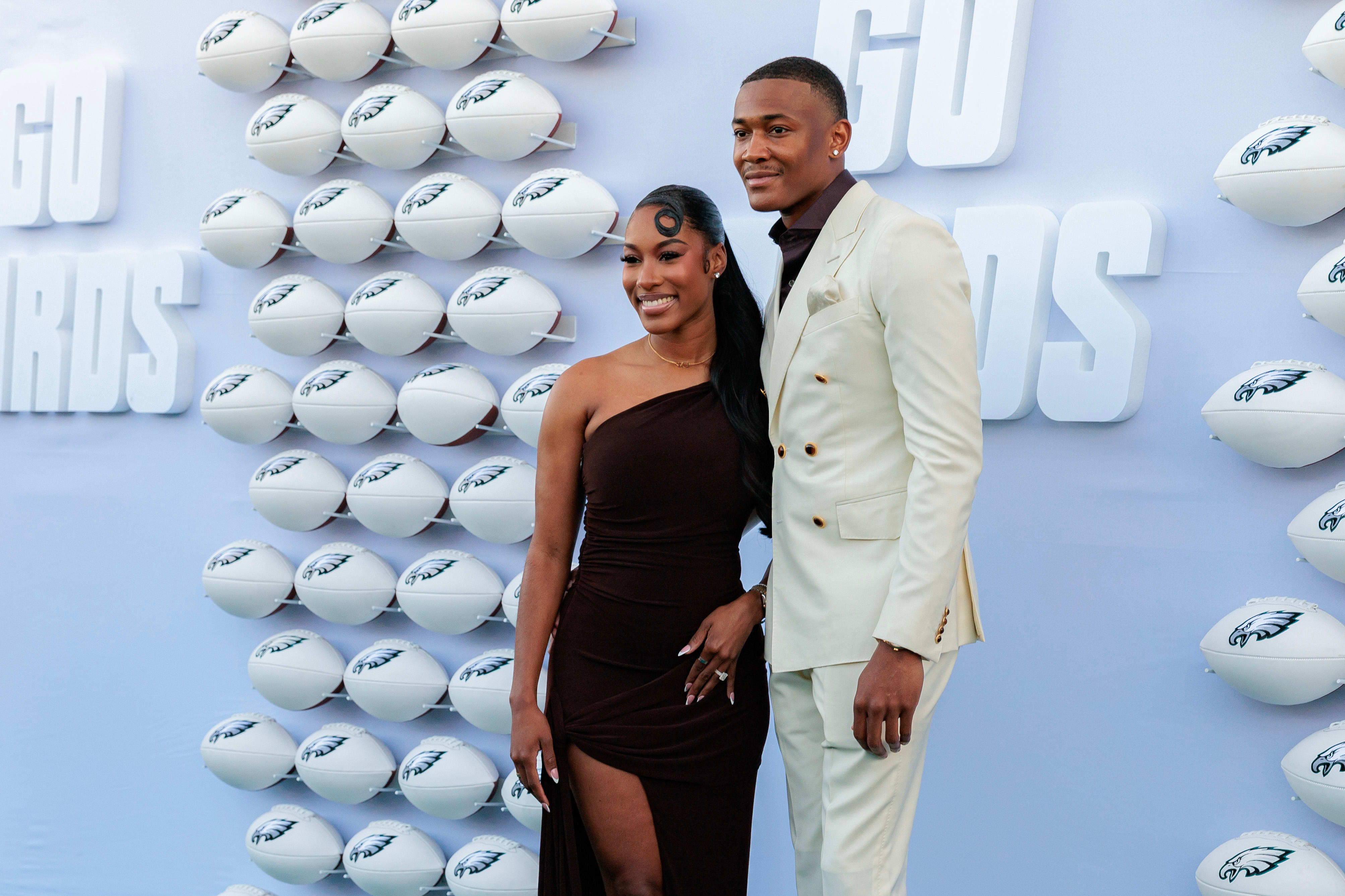Mya Danielle and DeVonta Smith