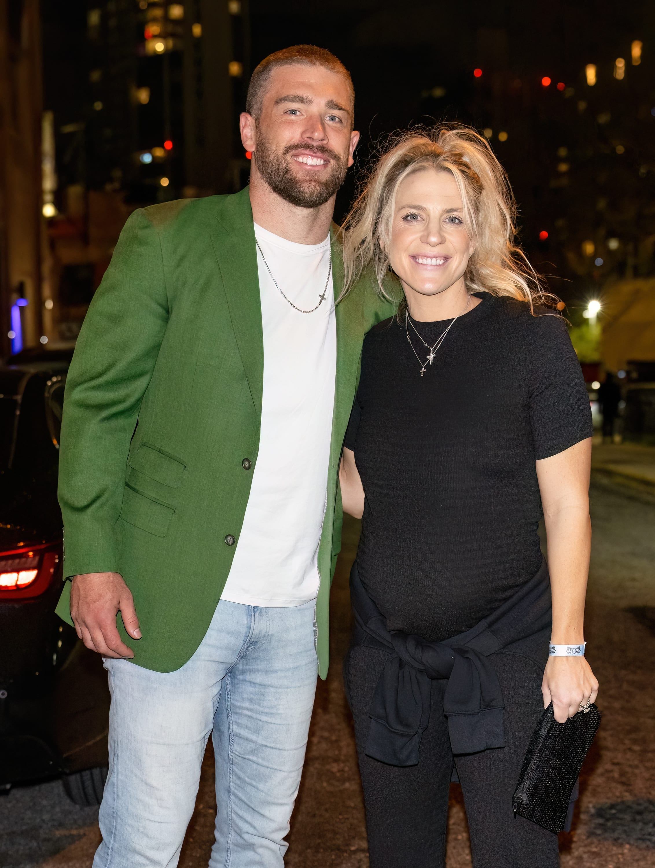 Julie and Zach Ertz