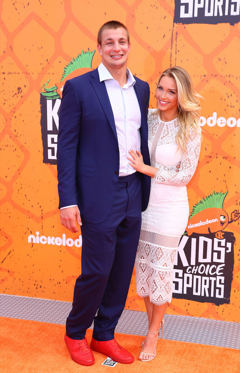 Rob Gronkowski and Camille Kostek