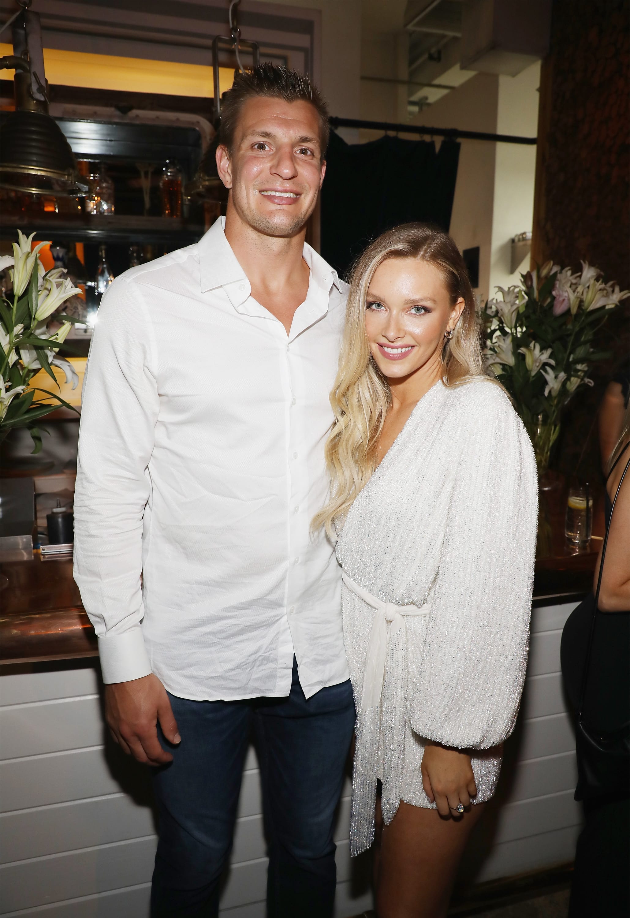 Rob Gronkowski and Camille Kostek