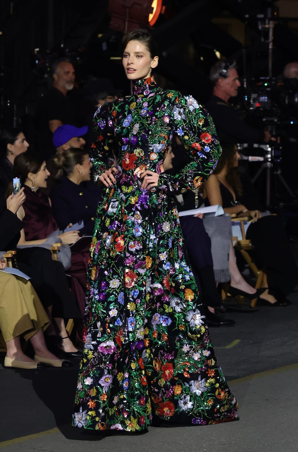 Libby Taverner walks the runway during Vogue World: Hollywood 2025 at Paramount Studios on October 26, 2025.