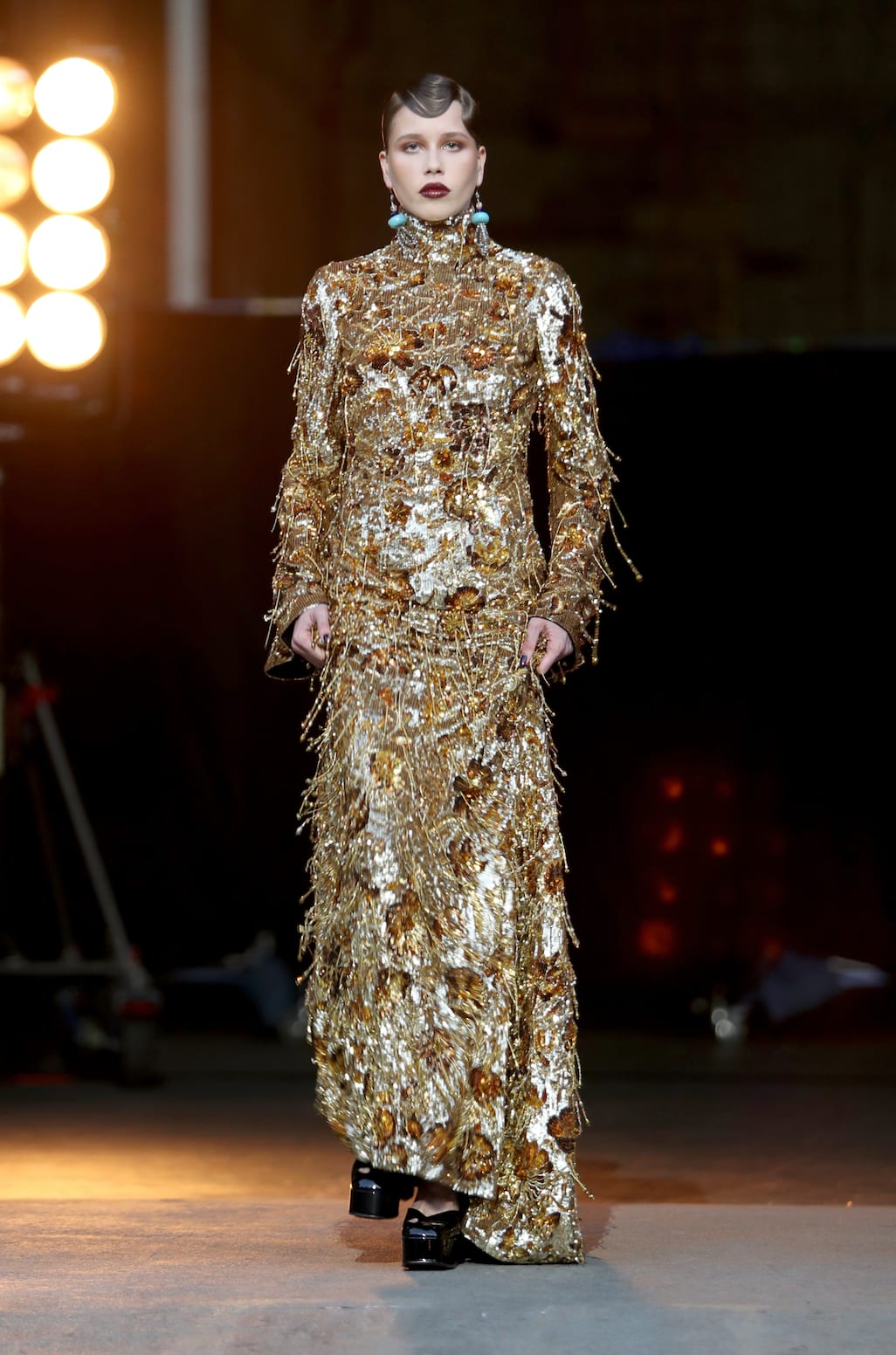Olivia Petronella Palermo walks the runway during Vogue World: Hollywood 2025 at Paramount Studios on October 26, 2025.