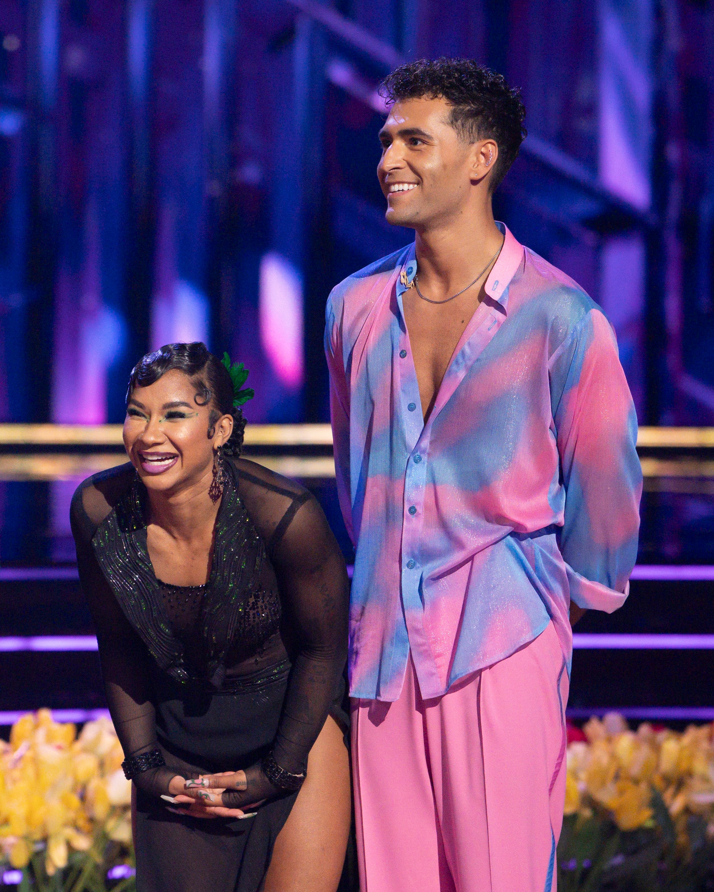 Jordan Chiles and Ezra Sosa