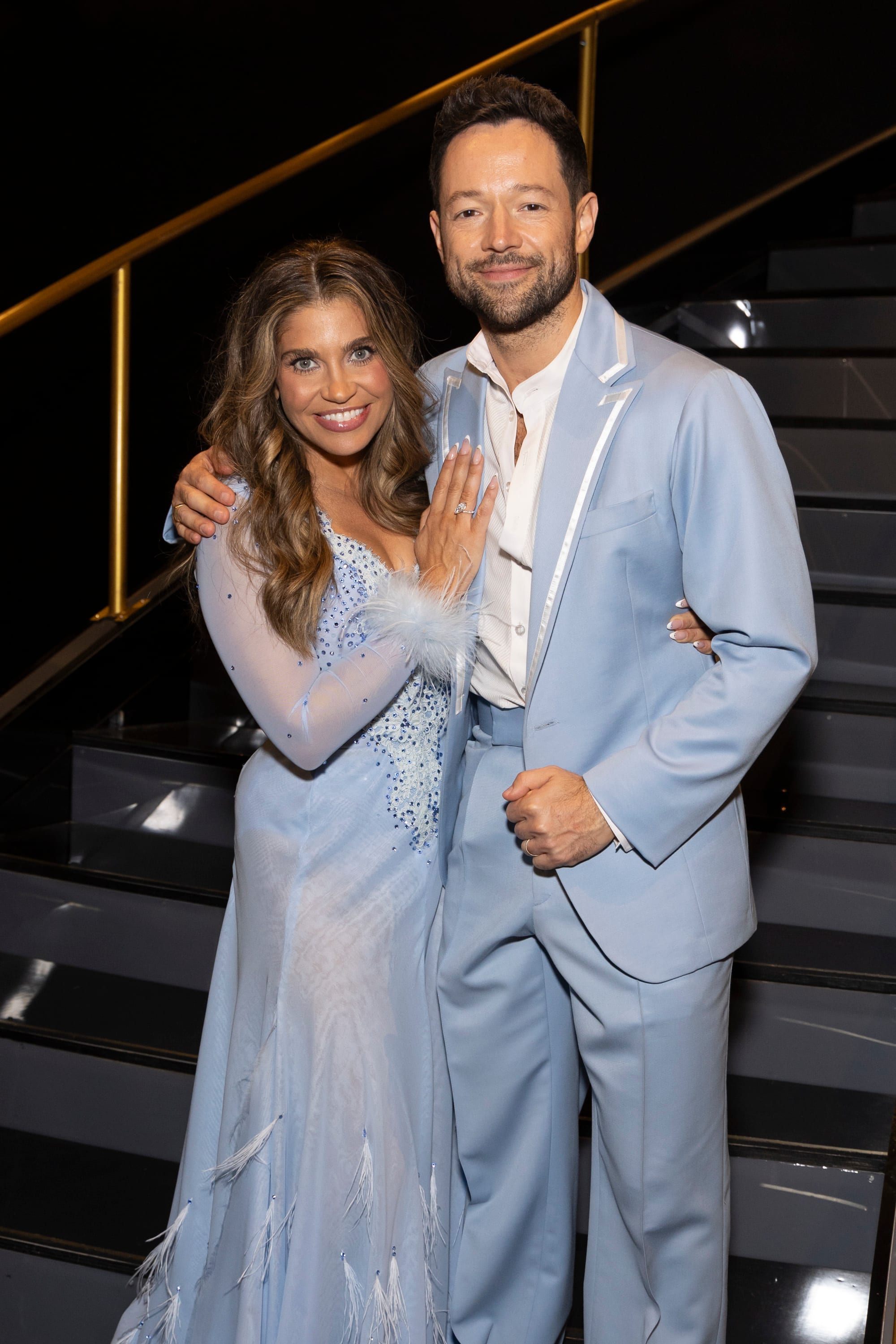 Danielle Fishel and Pasha Pashkov