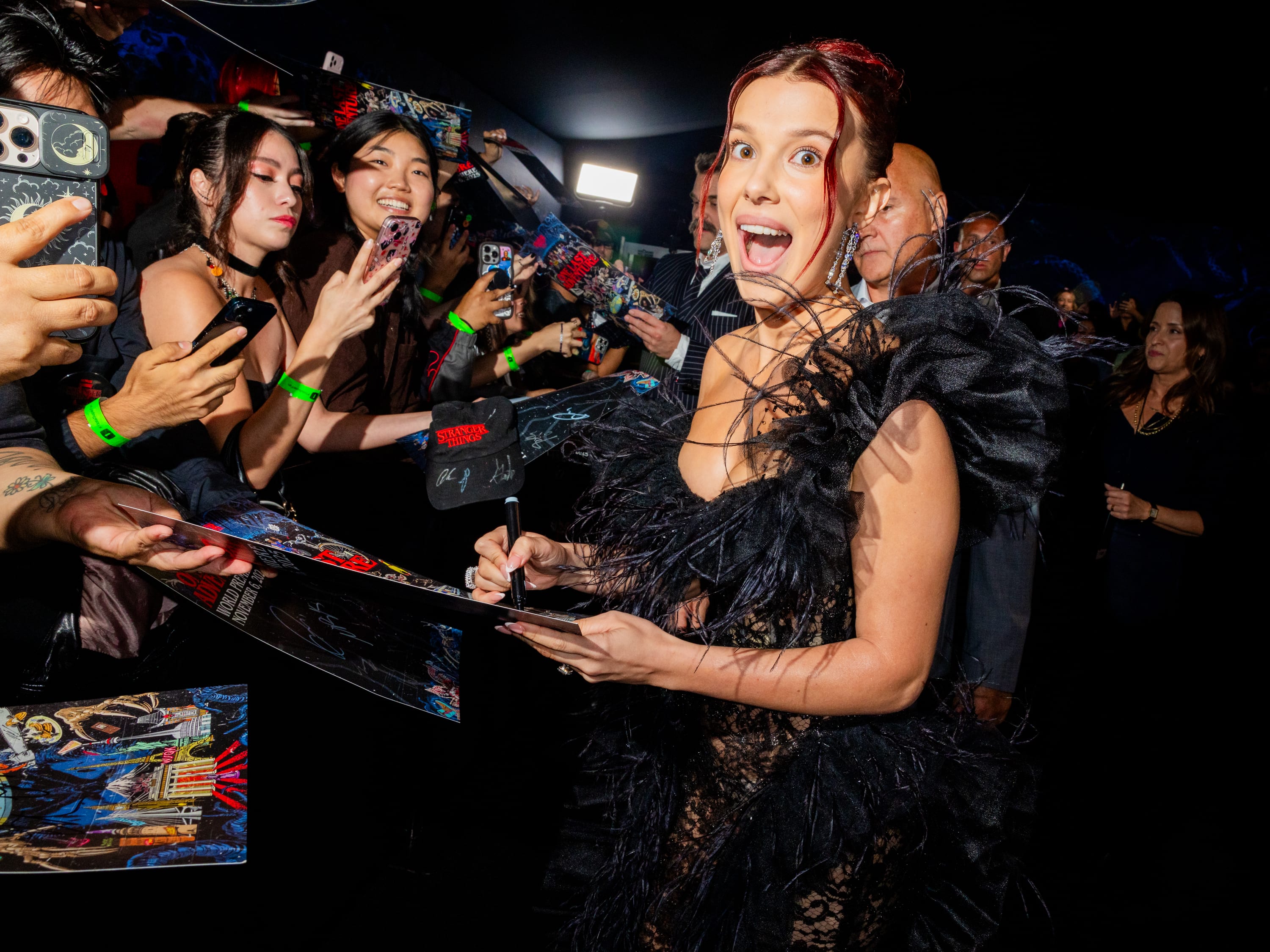 Millie Bobby Brown attends Netflix's "Stranger Things" Season 5 World Premiere