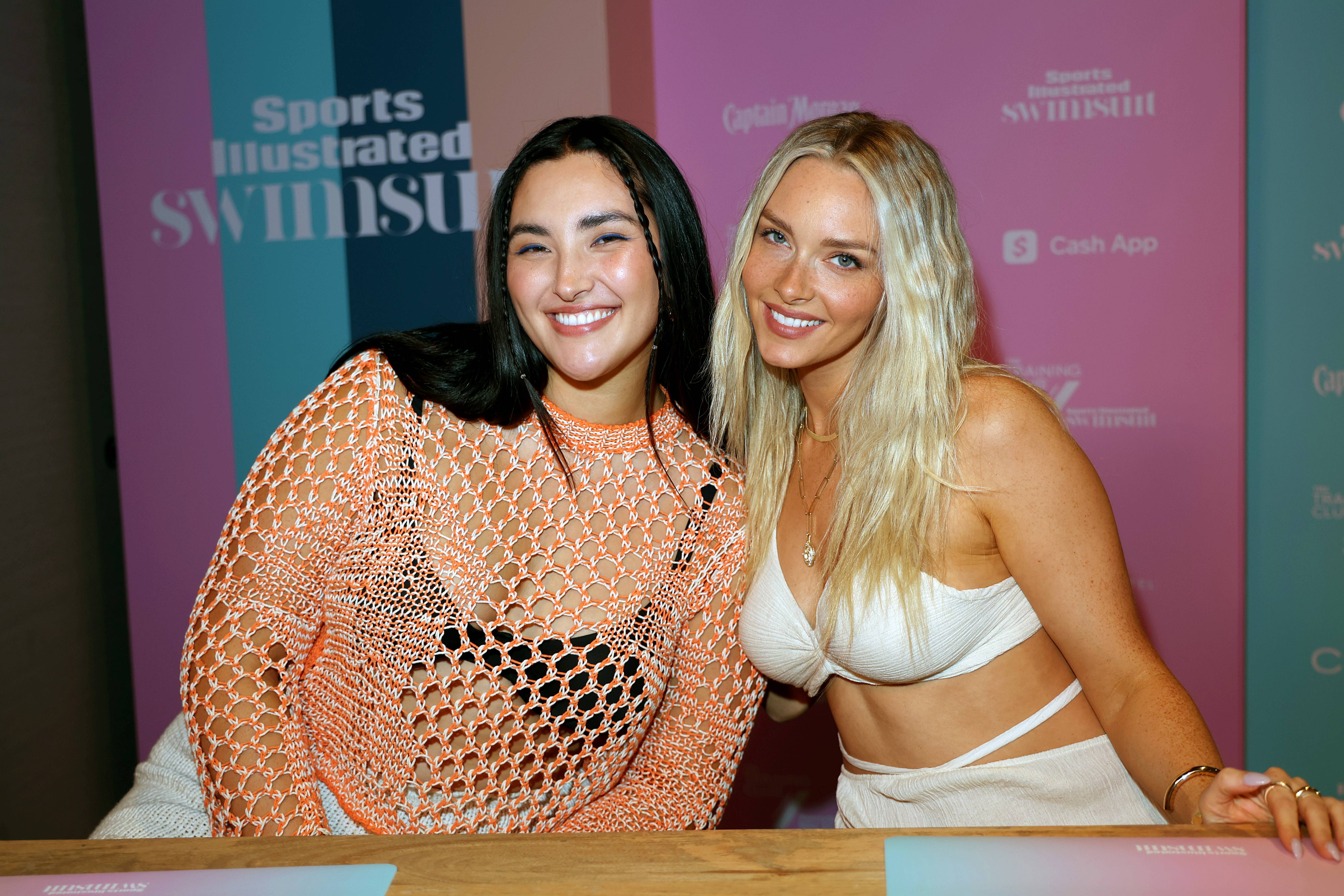 Yumi Nu and Camille Kostek